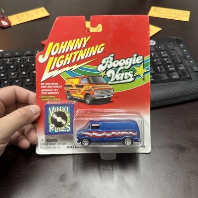 Johnny Lightning Boogie Vans 1977 Dodge D-150 Vinyl Rules  - Image 1 of 4