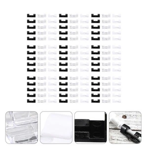 120Pcs Cable Clips Multifunctional Cord Holder Wire Organizer Cable Clamp - Afbeelding 1 van 12
