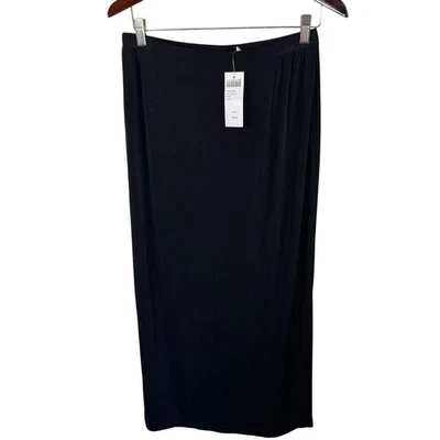 NUEVO CON ETIQUETAS Chicos Travelers Falda Larga Negra Sin Abdomen Talla 2/Gran Cintura Elástica abertura Foto 1 de 4