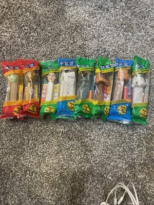 Vintage 9 Pez Dispensers 1997 Complete Set Of Star Wars In Unopened Packages!￼ - Image 1 of 4