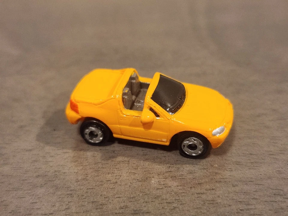 Micro Máquinas Ultra Raras De Colección Naranja Honda Del Sol 1989 Galoob *Gran Forma* Foto 1 de 4