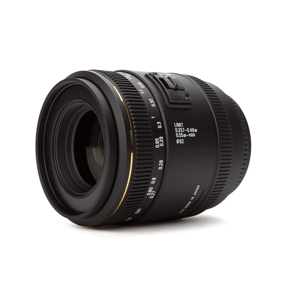 Sigma 70 mm f2.8 EX DG Macro Makroobjektiv mit Festbrennweite für Nikon - Bild 1 von 4