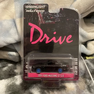 Greenlight 1:642011 Preto Ford Mustang GT 5.0 Drive Diecast 1:64 NOVO! Perseguição - Imagem 1 de 3