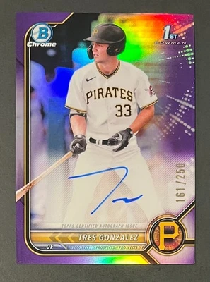 ⚾(you pick) Pittsburgh Pirates 2022 Bowman Draft⚫🟡 - Image 1 of 4