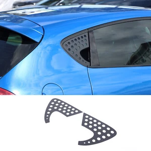 Cubierta de moldura de panel de vidrio triángulo ventana trasera de aleación para Seat Leon 2013-2018 - Imagen 1 de 11
