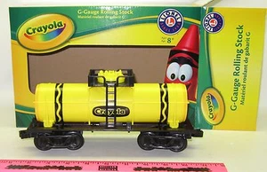 Coche cisterna Lionel 7-11553 Crayola calibre G compatible con Lionel a batería - Imagen 1 de 2