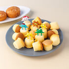 6Pcs Bento Vegetable Crockery Cute Mini Toddler Children Fruit Forks Toothpic $D