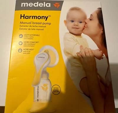 Medela Harmony Manual Breast Pump - Compact Swiss Design. - Image 1 of 4