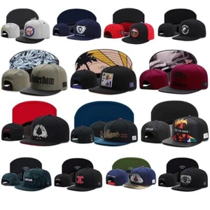 Unisex Herren Damen Baseball Kappe Snapback Flat Peak Mode Hip Hop Rap Sport Mütze - Bild 1 von 36