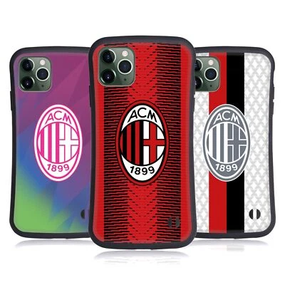 OFFICIAL AC MILAN 2023/24 CREST KIT HYBRID CASE FOR APPLE iPHONES PHONES - Image 1 of 4