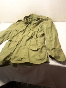 vintage military green jacke small short - Bild 1 von 10