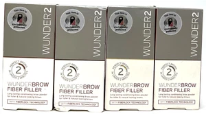 (2) Wunder2 Wunderbrow Fiber Filler New In Packaging YOU CHOOSE YOUR COLOR