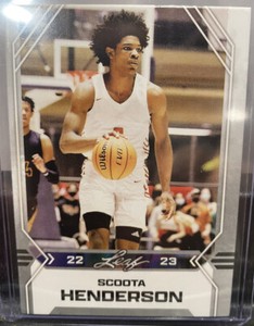 2022 Leaf Rookie Card Scoota Henderson B-2 Free Shipping