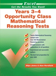 Excel Opportunity Class ( OC) Mathematical Reasoning Tests Years 3–4 2022 New - Picture 1 of 11