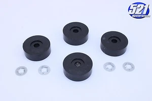 Almohadillas de montaje de asiento espaciadores aisladores cubo de banco para Cuda SuperBee Dart Mopar - Imagen 1 de 1