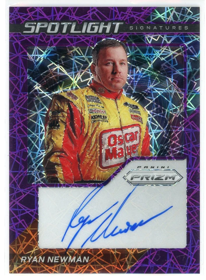 Ryan Newman Autographed 2021 Panini Prizm Spotlight Signatures Prizm Card #SS-RN - Image 1 of 2