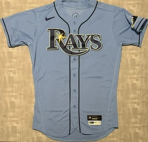 Authentic Nike Tampa Bay Rays Miles Mastrobuoni Game Issued Baseball Jersey - Picture 1 of 7