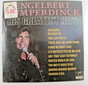 Engelbert Humperdinck – His Greatest Hits ~ 1974 Parrot Vinyl LP VG+ w/Shrink - Picture 1 of 6