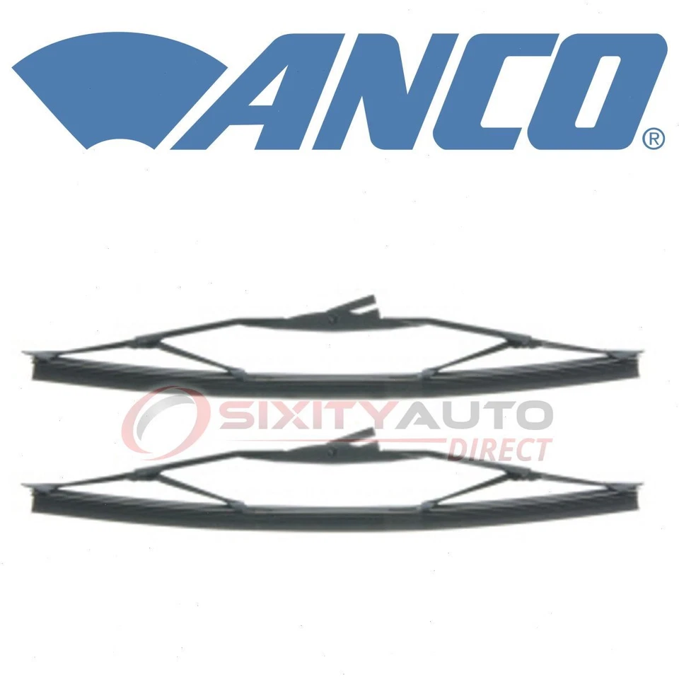 2 pc ANCO Front Wiper Blade for 1949-1952 Chevrolet Styleline Deluxe - eu - Image 1 of 4
