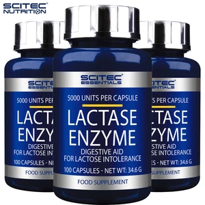 SCITEC LACTASE ENZYME 100 Caps - Supports digestion and lactose intolerance