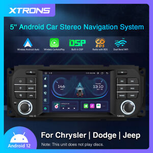 Octa Core Android 12 DSP Autoradio GPS Navi für Chrysler Concorde LHS Jeep Dodge