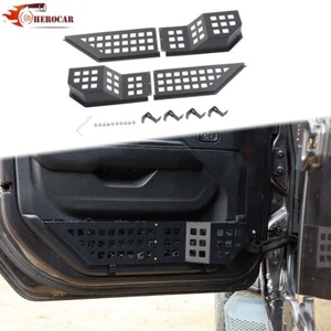 Caja de almacenamiento de bolsillo organizadora de puerta delantera 2 piezas para Jeep Wrangler JL JT 2018+ - Imagen 1 de 24