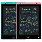 2 PACK 8.5" LCD Electronic Writing Tablet Pad Colorful Doodle Board Drawing Kids