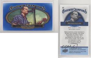 2020 Upper Deck Goodwin Champions Horizontal Mini Royal Blue Brendan Bayliss #82
