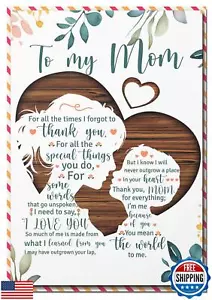 BlinkBlink Happy Mother's Day Card for Mom, Card for Mom with Envelope and Se - Picture 1 of 5