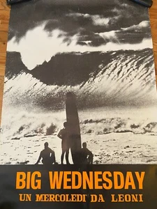 BIG WEDNESDAY Movie POSTER 27x40 B Jan-Michael Vincent Gary Busey William Katt - Picture 1 of 7