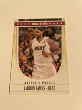 Free Ship! 2011-12 NBA Hoops Lebron James #272 Artists Proof Parallel CAVALIERS