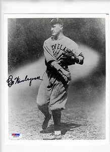 Bill Wambsganss Autogramm 8x10 Foto PSA DNA Indianer signed Auto - Bild 1 von 1