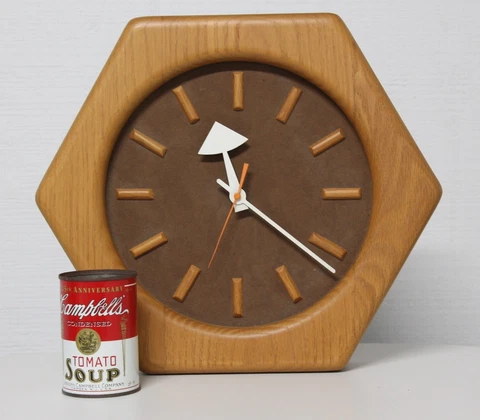 vintage mid century modern George Nelson + Associates Arthur Umanoff wall clock Cover