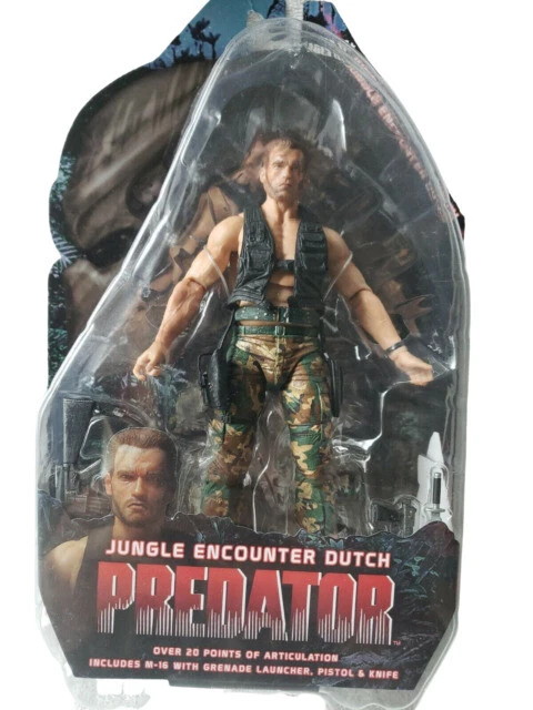 NECA Predator Series 9 Jungle Encounter Dutch 7 inch Action Figure - 146641A23375F445