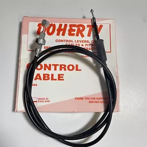 Cable de embrague genuino BSA 500 650 A50 A65 68-8593 1962 - 1964 modelos de EE. UU. hecho en el Reino Unido - Imagen 1 de 5
