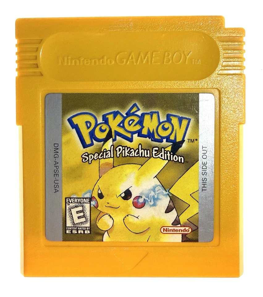 Pokemon Amarillo (GB, Norteamérica) Nuevo Ahorro Batería - Probado Foto 1 de 3