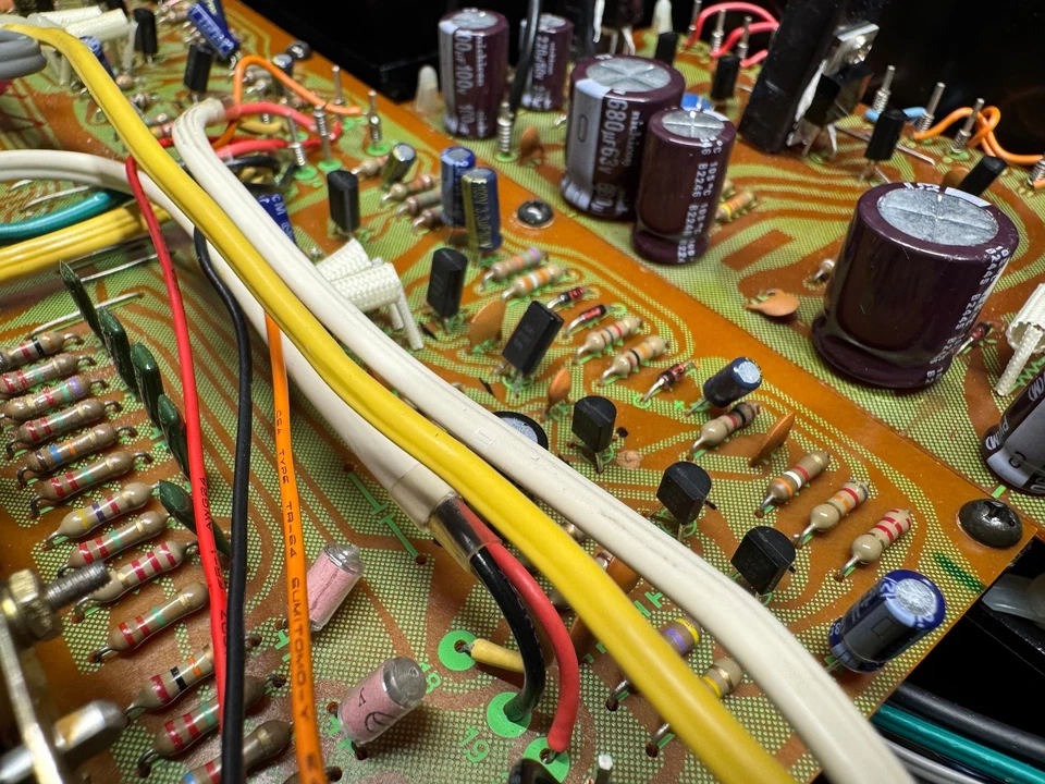 Pioneer Spec 1 C-77 Preamplificador Reconstrucción Restauración Actualización Kit Reparación Condensadores Foto 1 de 1