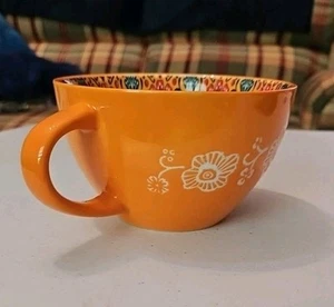 Bohemian Ceramic Mug - 15oz Large Capacity SOUPS CEREAL COFFEE - Picture 1 of 4