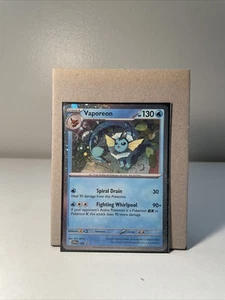 Carte promozionali Vaporeon 168 Sv: Scarlet & Violet - Foto 1 di 1