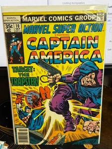 Marvel Super Action #10 - 1977 series Marvel comics Captain America - Picture 1 of 1