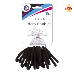 Bobbles Thick Brown 1pack of 15pc Ha3972 EACH - Picture 1 of 1