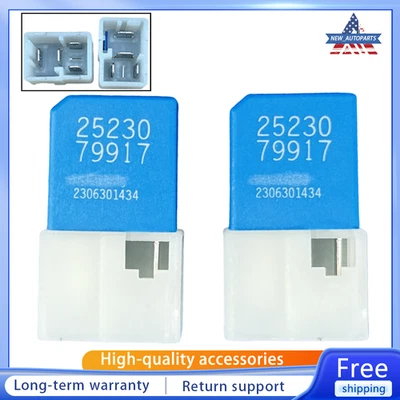 2X Electrical Relay For Nissan 370Z Versa Xterra Cube Juke Infiniti - Imagem 1 de 4