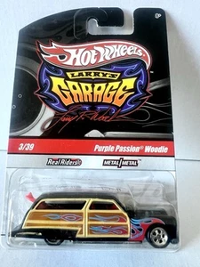 2009 Hot Wheels Larrys Garage - Purple Passion Woodie - Black - Picture 1 of 5