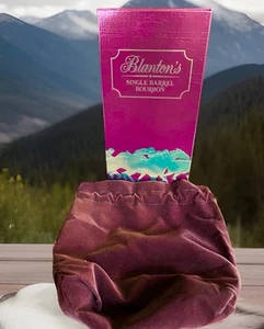 Blanton’s Red Bourbon Whiskey Box And Brown Bag - *no bottle* - Picture 1 of 14