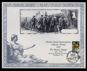 SOUV CARD B153/NSC60 1992 FUN CONVENTION - VIS. CTR CXL - Picture 1 of 2