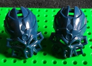 LEGO Bionicle Mask Skull Spider Dark Blue x2 Pieces 20251 2015 - Picture 1 of 4