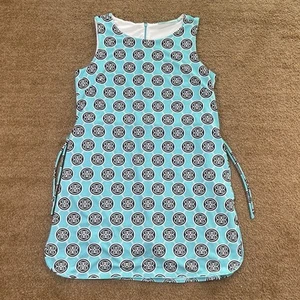 Anthony's Resort Wear Blue UPF50+ Skort Sleeveless Sun Dress Size MEDIUM - Picture 1 of 8