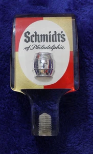 Lucite Schmidts Beer Tap Handle Gear Shift Knob Accessory Philadelphia - Picture 1 of 8