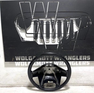 2003 2004 2005 年 2006 年吉普 TJ 牧马人司机方向盘柔软触感橡胶 — 第 1/4 张图片