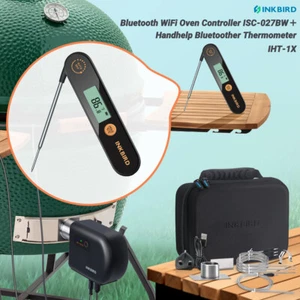 INKBIRD Fan Controller BBQ Thermostat ISC-027BW Probe Thermometer Pen ITH-1X UK - Picture 1 of 24